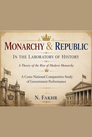 Monarchy & Republic in the Laboratory of History by N. Fakhr — book cover