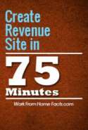 Create Revenue Site in 75 Minutes