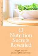 43 Nutrition Secrets Revealed