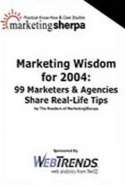 Marketing Wisdom For 2004
