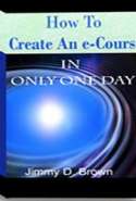 Create an eCourse in one day