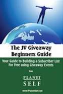 JV Giveaway Beginners Guide - Your Guide to Building a Subscriber List for Free 