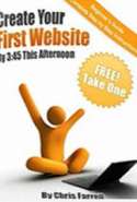 Create Your First Website By 3:45 This Afternoon