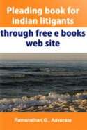 Pleading book for indian litigants through free e books web site
