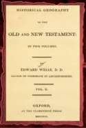 An historical geography of the Old and New Testament V. II (1809)