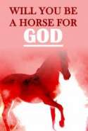 Will You Be A Horse For God