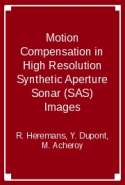 Motion Compensation in High Resolution Synthetic Aperture Sonar (SAS) Images