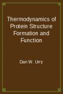 Thermodynamics of Protein Structure Formation and Function