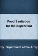 Food Sanitation for the Supervisor