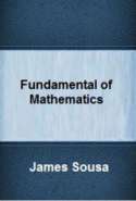 Derived copy of Fundamentals of Mathematics