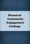 e-Research Community Engagement Findings