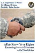 ADA: Know Your Rights - Returning Service Members with Disabilities