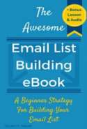 The Awesome Email List Building eBook