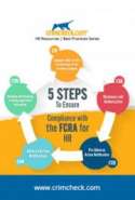 5 Steps To Ensure Compliance With The FCRA