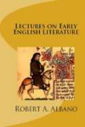 Lectures on Early English Literature