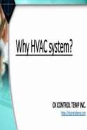 Why HVAC system