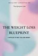 The Weight Loss Blueprint: 4 Articles to Help You Lose weight