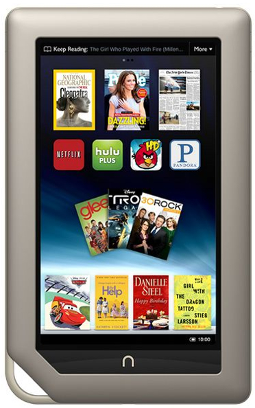 The Nook Tablet – somewhat of a misnomer