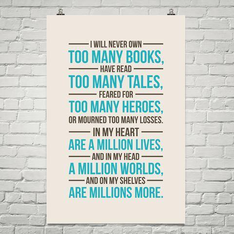 Too many books?