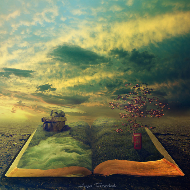 When I’ve had too much reality, I open a book!