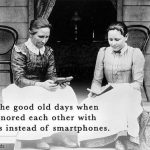 Unless you are using your smartphone to read…! ;)