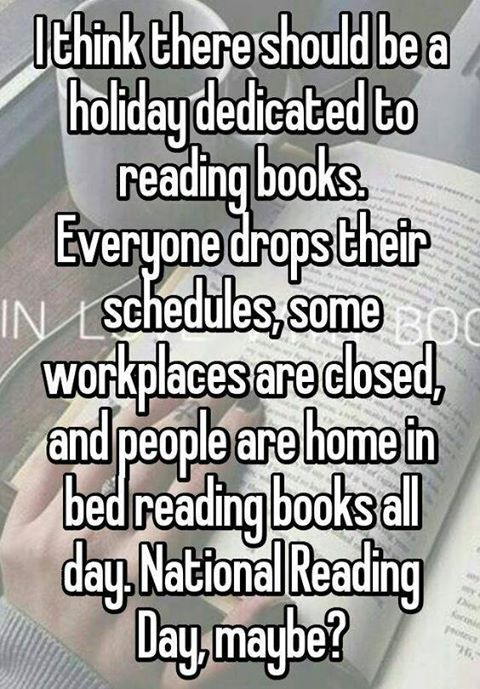 Every day is a great day to start reading a book!