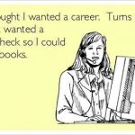 The story of my life…