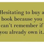 Things only BookLovers will understand…!