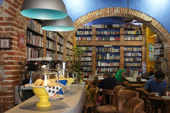 When a bookworm opens a restaurant…