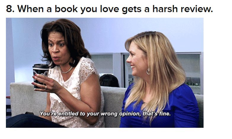 Problems only book lovers will understand…