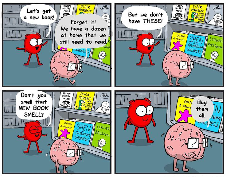 In the heart vs mind debate about getting new books – the heart always wins!!!