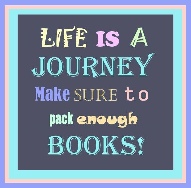 Whatever you have planned today, make sure to pack enough Books…just in case ;)