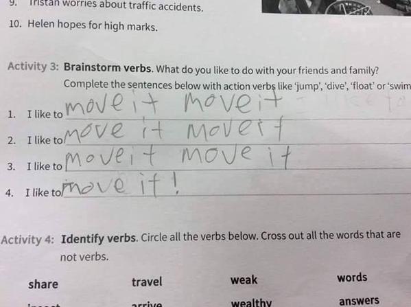 When that Friday feeling hits at school… hahahaha #lol