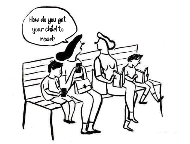 Your child will follow your example, not your advice 😎