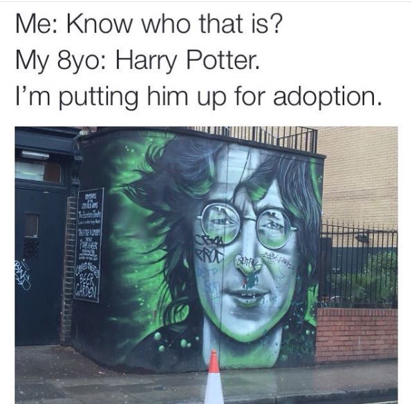 Mine would’ve said James Potter 😂
