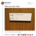 Take your picks, kids!