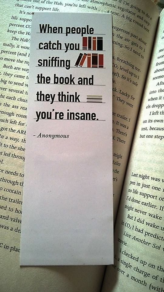 I’m sure every bookworm can definitely relate to this… 😉