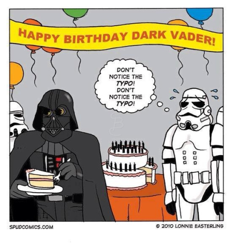 A little humor to start the weekend off right! #StarWarsDay
