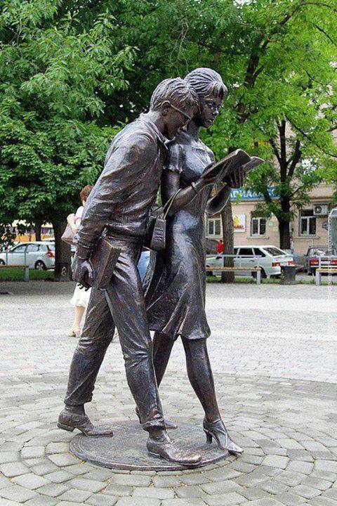Monument Shura and Lidochka in Krasnodar, Russia – Lovely!