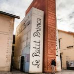 Entrance of the public library Méjanes in Aix-en-Provence, France 📚