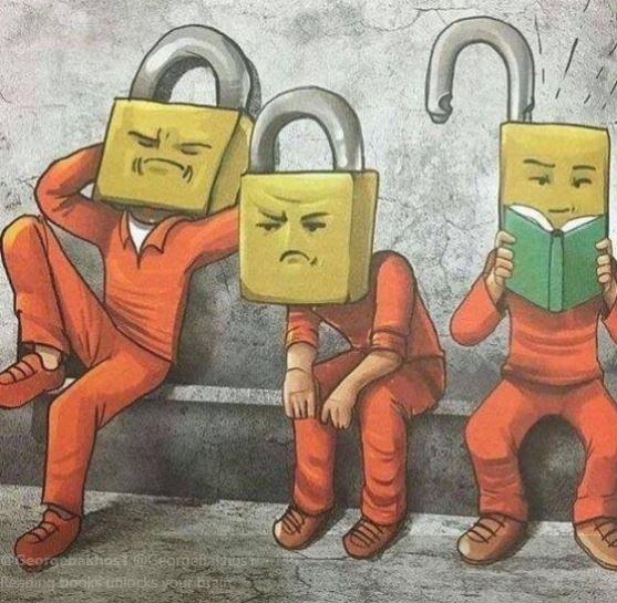 Reading Books unlocks your brain!
