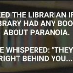 Who says librarians don’t have a sense of humour? 😅