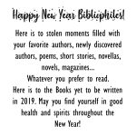 Happy New Year Bibliophiles! 🎉