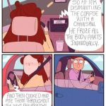 Fortunately, she wasn’t listening to Fifty Shades of Grey! 🤭