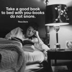 Good advice, pass it on! 📚😌😴
