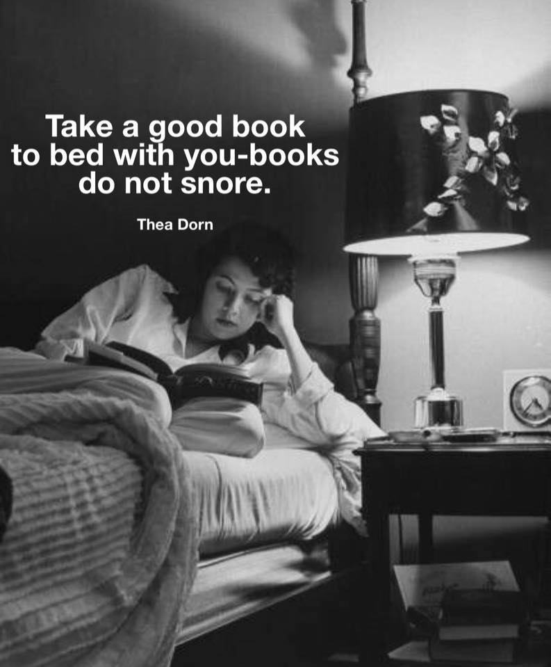 Good advice, pass it on! 📚😌😴