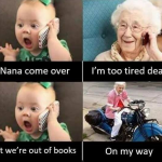 This granny rocks! 🤘