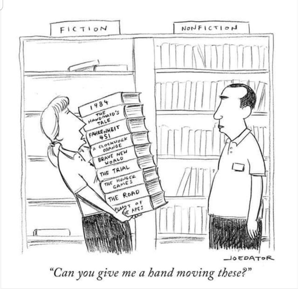 Truth is stranger than fiction!