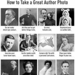 How to take a great Author photo! 📷