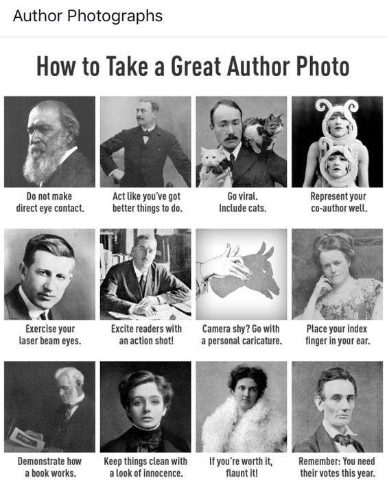 How to take a great Author photo! 📷